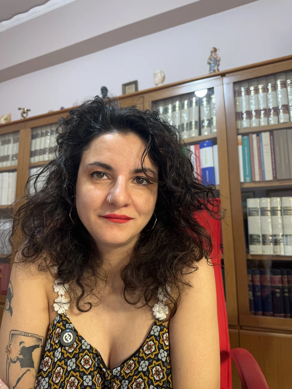 Retrato de Matilde Orlando, fundadora de Filoparchar
